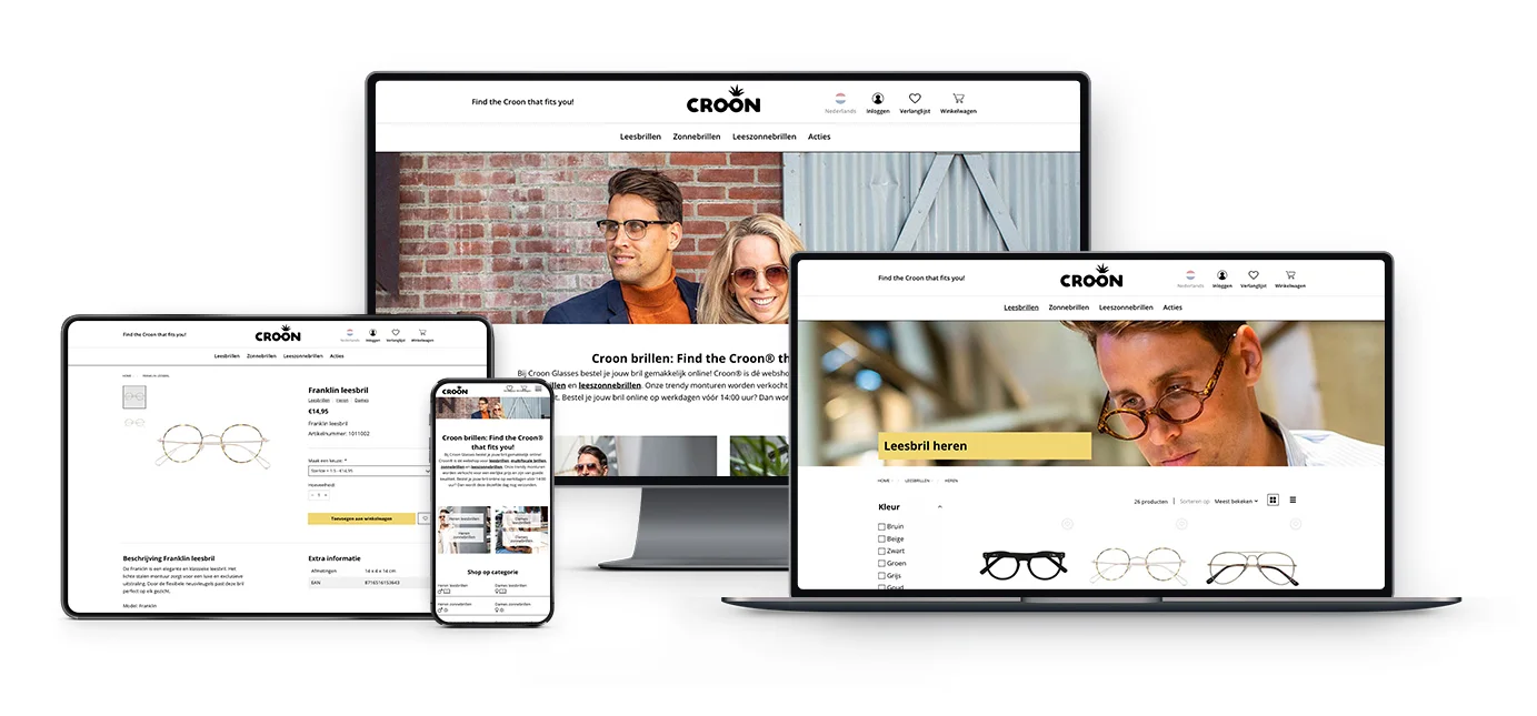 Webshop laten maken Croon