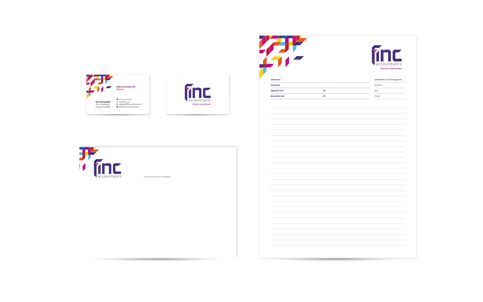 huisstijl Finc Accountants